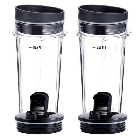 2 Pcs 16 OZ Cup with Four Lids for BL660 BL770 BL740/QB3000
