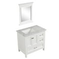 thumbnail image 4 of EVIVA Britney 36 Inch Transitional White Bathroom Vanity, 4 of 5