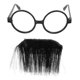 thumbnail image 3 of Here\'s a refined and engaging product description for your **"Lifelike Artificial Beard with Glasses"**:\n\n \n\n### 🎭 Lifelike Artificial Beard with, 3 of 5