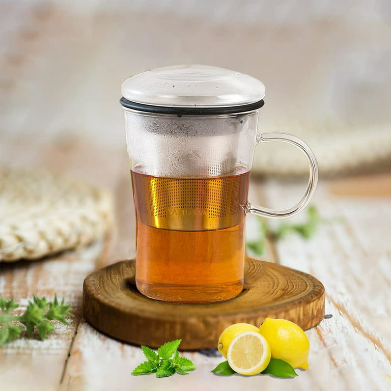 Glass Tea Mug Infuser