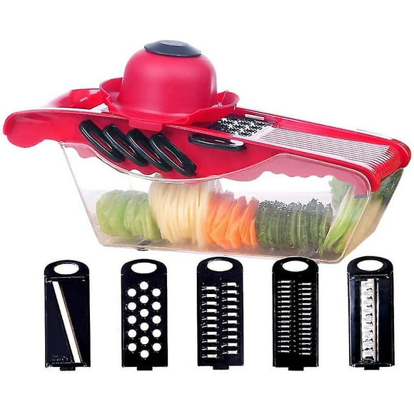 Multifunction Mandoline 7 With 1 Fruit And Vegetable Slicer