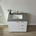thumbnail image 7 of Miseno Mv701536-Nm Leiza 36" Free Standing Single Basin Vanity Set - Classical Gray, 7 of 7