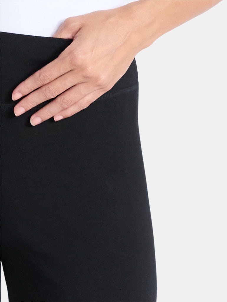 Time and Tru Women's High Rise Leggings, 27'' Inseam, 2-Pack, Sizes XS-XXXL