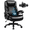 Black, variant on PUKAMI Heavy Duty Big and Tall Office Chair 500lbs,High Back PU Leather Executive Desk Chair