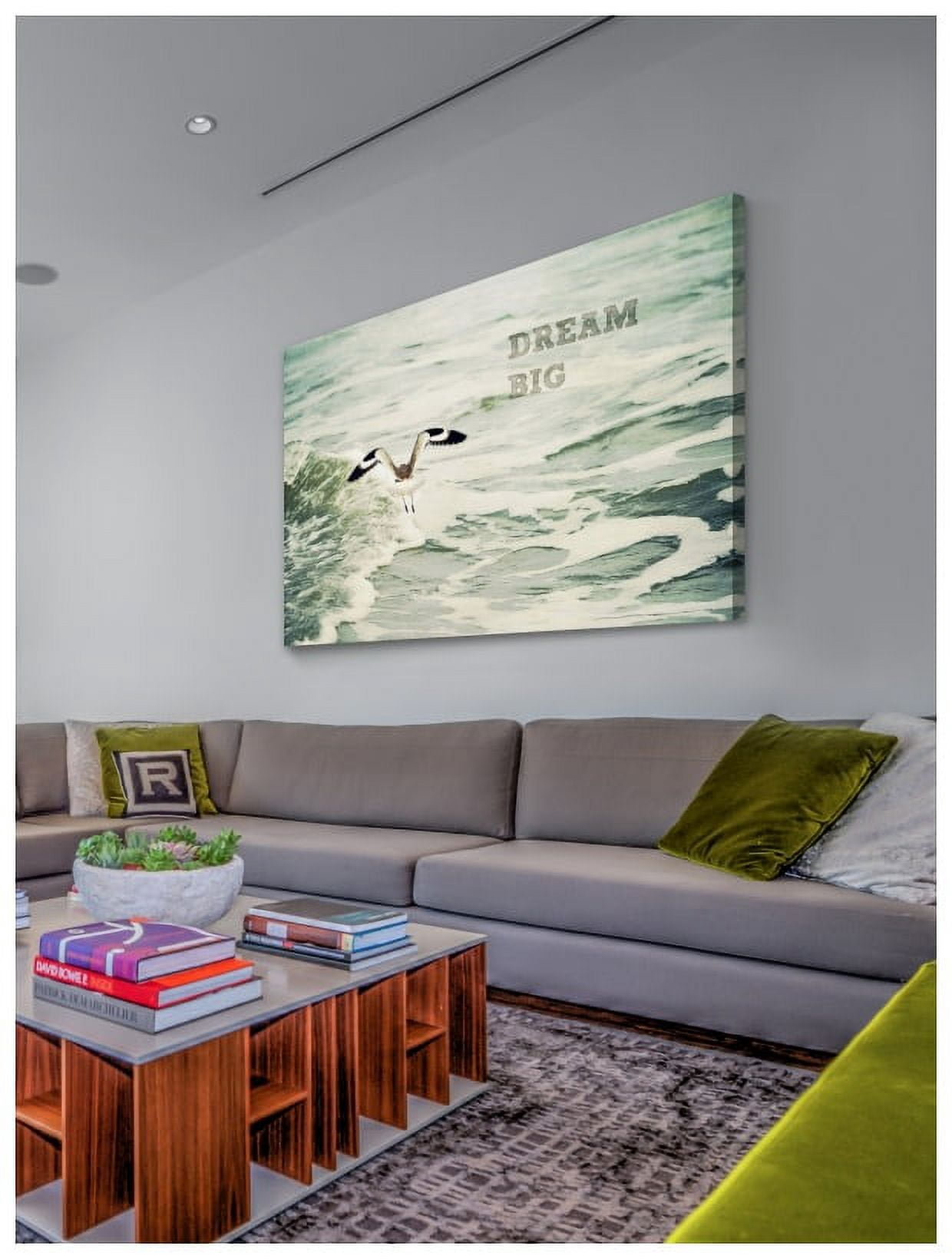 Marmont Hill "Dream Big 2" by Robert Dickinson Painting Print on Canvas