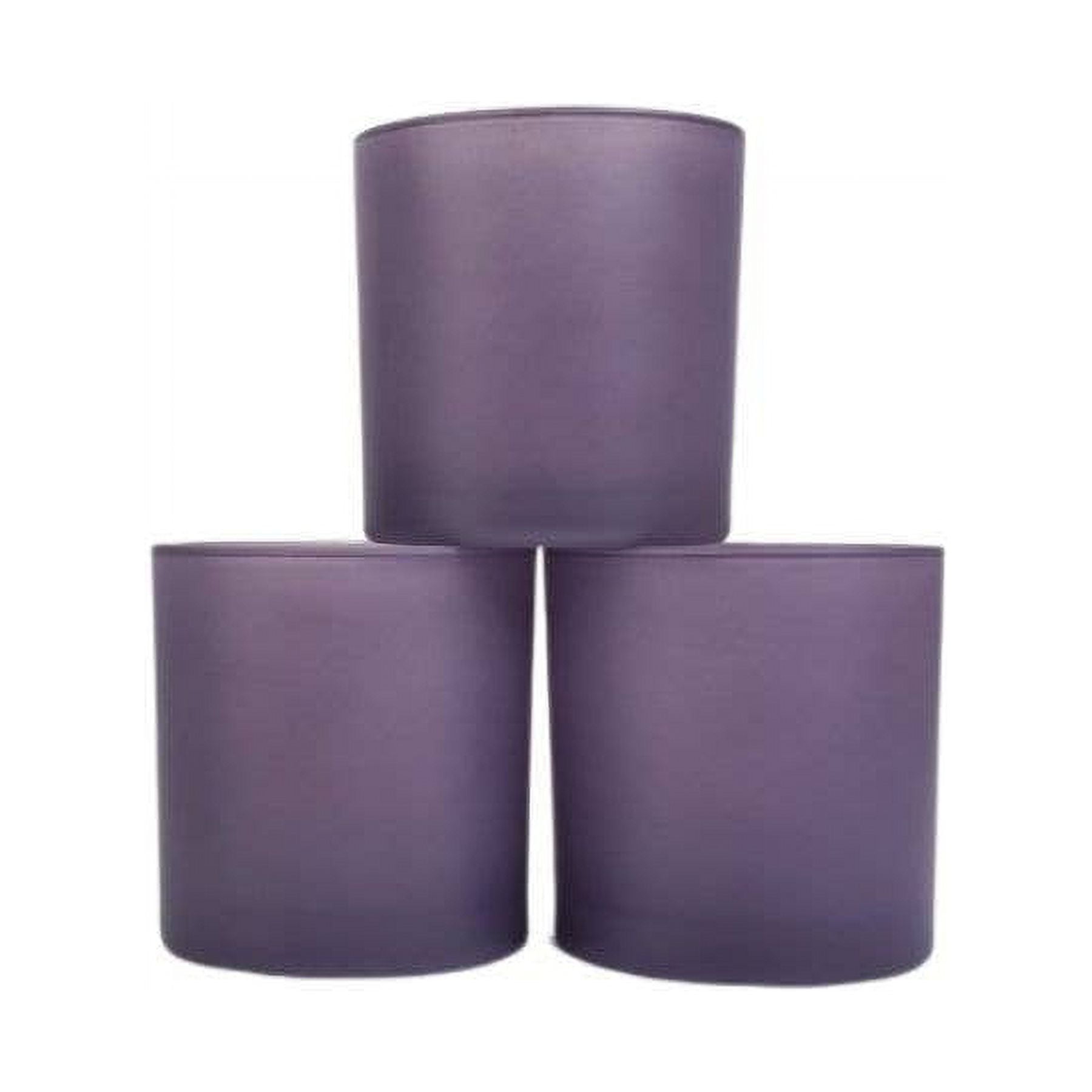 9.5 oz. Monticiano Lavender Empty Candle Jar candle vessels for DIY candle-making projects (Box of 48)