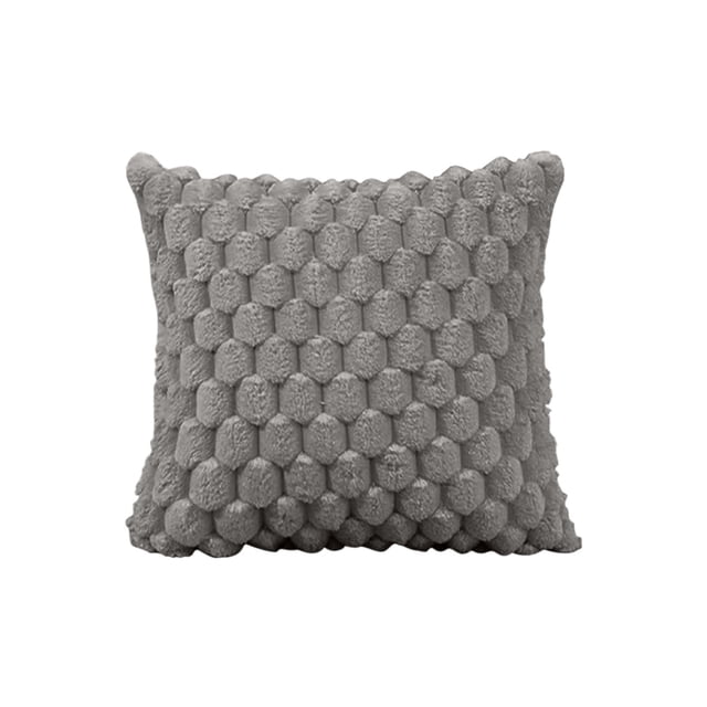 Almohadas de Color Sólido de Terciopelo de Copo de Nieve de Tejido de Almohadas de Apoyo Lumbar, Sofás de Oficina, Almohadas de Apoyo Lumbar, Almohadas de Apoyo Al Lado de la Cama, Cojines