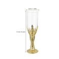 thumbnail image 3 of KALLORY Golden Plastic Church Decorative Goblets for Ceremonies and Weddings 12Pcs, 3 of 10