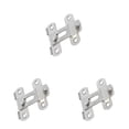 thumbnail image 1 of Eigraketly Stainless Steel Catch Door Multi-functional Lock Household Locks Wardrobe Cupboard Furniture Slide Sliding Type1 NO1, 1 of 6