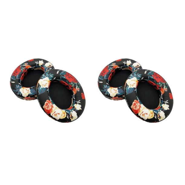 Bearachild 2 piezas de almohadillas de esponja para auriculares, almohadillas para juegos montadas en la cabeza, cubierta de protección auditiva, Type5 NO5