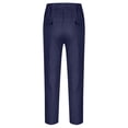 thumbnail image 3 of CONZONE Big Boys Linen Pants Straight Leg Casual School Pants for Boys Drawstring Fall Trousers with Pockets, 3 of 7