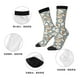 thumbnail image 5 of Balery White Popcorn Calcetas Largas con Estampado para Hombre y Mujer – Suaves y Transpirables, Talla Única (US 5-11), 5 of 6