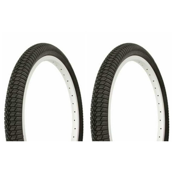 Tire set. 2 Tires. Two Tires Duro 20" x 1.95" Black/Black Side Wall. lowrider bike Tires, lowrider bicycle Tires, bmx bike Tires, chopper bike Tires