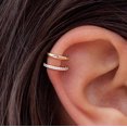 thumbnail image 4 of Ear Cuffs Decorative Alloy Cartilage Earrings Non Pierced Earrings for Women, 4 of 10