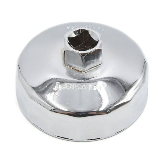 Unique Bargains 13mm Square Socket 15 Flutes 76mm Inside Diameter Cap-Type Car Oil Filter Wrench