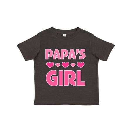 

Inktastic Papas Girl Granddaughter Gift Toddler Toddler Girl T-Shirt