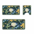 thumbnail image 3 of Juego de alfombrillas de baño | Alfombra de baño de secado rápido de tierra de diatomeas | Alfombrillas de baño súper absorbentes de agua | Alfombrilla de inodoro en forma de U | Alfombra de baño, 3 of 7