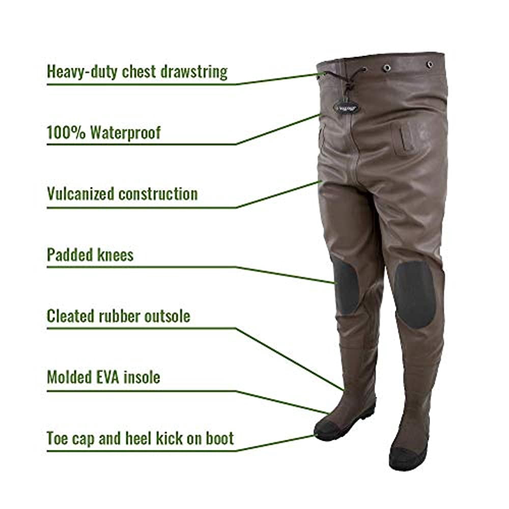 Frogg Toggs Classic II Chest Wader - Lug Sole, Size 12