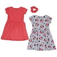 thumbnail image 2 of Disney Minnie Mouse Sweet Hearts Ensemble Robe Jeunesse 2 Pcs avec Chouchou-Taille 6, 2 of 4