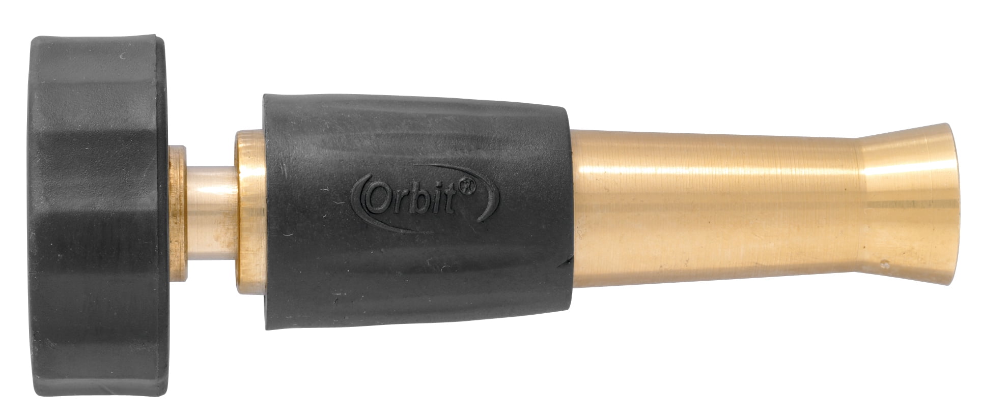 Orbit 4-Inch Brass Adjustable Hose Spray Nozzle 58044 