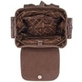thumbnail image 7 of Wrangler Backpack Purse for Women Men Floral Tooled Designer Travel Bags, Cofffee, 7 of 7