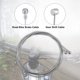 thumbnail image 4 of Bicicleta Freno Cable Carcasa con Clips Hebilla Kit Universal Unique Bargains blanco, 4 of 8
