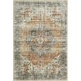 thumbnail image 4 of Twister.CK Machine Washable Area Rug 9' x 12', Non Slip Backing Low Pile Rugs Boho Vintage Foldable Stain Resistant Indoor Carpet for Bedroom Living Room Playroom, Brown, 4 of 9