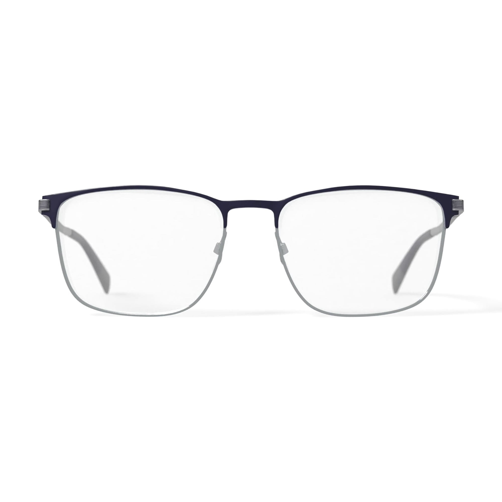 Walmart Men's MC010 Joseph Browline Prescription Eyeglasses with Case, Black