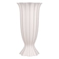 thumbnail image 2 of Rippled Glass Vase for Flower Arrangement, Decorative Home Tabletop Floral Centerpiece, 2 of 7