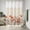 Orange, variant on No Hook Shower Curtain with Built-In Rings, Vintage Linen Window for Bathroom,No Hook Shower Curtain with Built-In Rings, Pastoral Beige Linen Texture Farmhouse 36"x72"