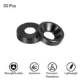 thumbnail image 3 of 50pcs M4 Counterbore Washers, 10mm/0.39inch Anodized Aluminum Alloy, Head Gaskets for Screw RC, Black, 3 of 6