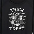 thumbnail image 3 of The Nightmare Before Christmas - Trick Or Treat - Women's Lightweight French Terry Long Sleeve Shirt, 3 of 5