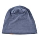 thumbnail image 4 of Gorro de punto holgado informal de primavera y otoño con etiqueta de cuero FS, gorro Baotou con forro polar para exteriores para hombres y mujeres, 4 of 6
