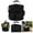 Black, variant on Portable Garden Tool Caddy, Black 11.02 in Collapsible Bucket Organizer with Mesh Drawstring Insert, Multi-Pocket Storage Bag with Carry Handle