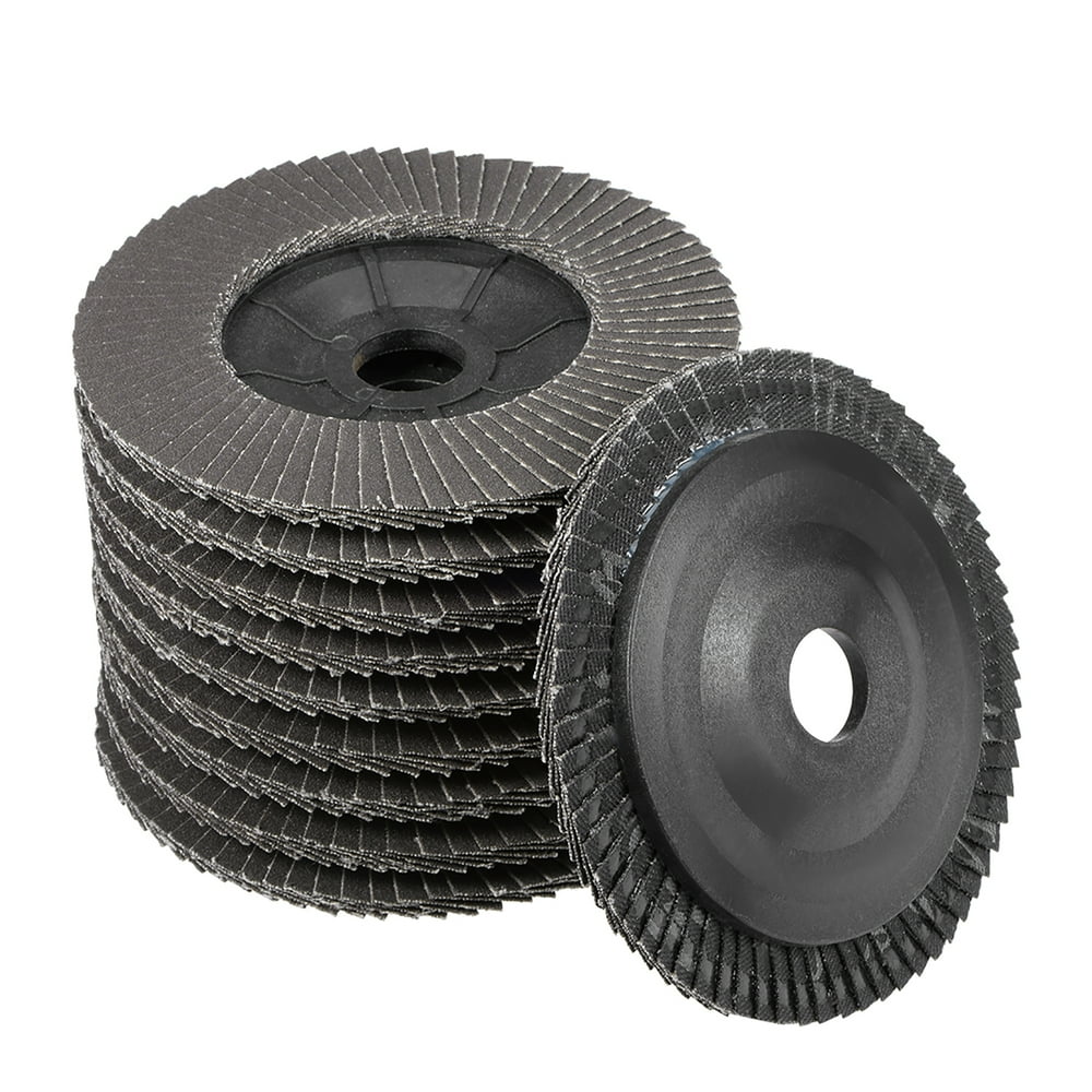 Uxcell 4 Inch Flap Pad 72 Page Grinding Wheel for Angle Grinder 320