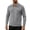 Gray, variant on Mens Jackets Solid Color Long Sleeve Turndown Collar Jacket Zip Up Multiple Pockets Fashion Top