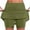 Army Green-A, variant on Tumotour New Skirt Shorts for Women Trendy Women's New Color Mid-waist Skirt Pants Sports Casual Shorts Bottoming Skirt Pants