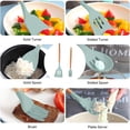 thumbnail image 5 of 2 uds utensilios de cocina de silicona antiadherentes utensilios de cocina herramientas para utensilios de cocina antiadherentes, 5 of 5
