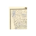 thumbnail image 4 of Historic State Map - Iowa Representative Senatorial Districts 1874  - Vintage Wall Art, 4 of 4