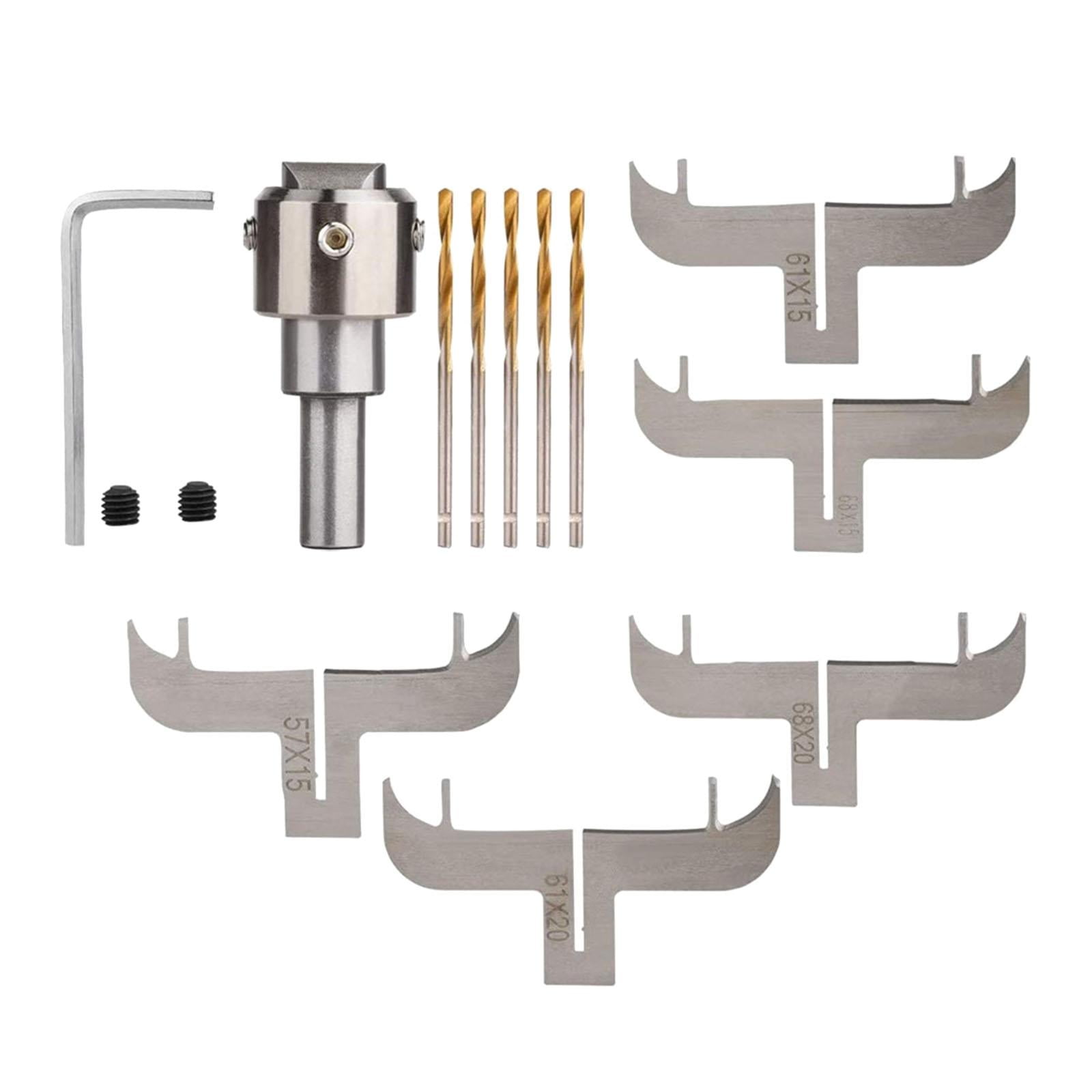 GUOOL 14 Pieces Bracelet Rings Makers Bracelet Drill Bit Set Integrated Tool Home Use Woodworking Portable DIY Wooden Bracelet Maker