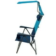 thumbnail image 2 of Hi-Boy Aluminum Canopy Chair - Blue Sky/Navy, 2 of 5