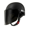 thumbnail image 3 of Dickly Motorcycle Half Helmet Accessories Vintage Design for Cycling Bike Motocross Black, 3 of 9