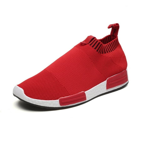 

Men s Casual Sneakers Athletic Running Walking Tennis Slip on Shoes Sports Gym