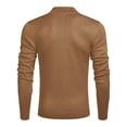 thumbnail image 3 of COOFANDY Mens Slim Fit 1/4 Zip Up Mock Neck Polo Sweater Casual Long Sleeve Sweater Pullover Sweaters, 3 of 18