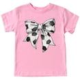 thumbnail image 2 of Soccer Bow Shirt for Girls and Toddlers Cute Girly Soccer Tee for Sporty Kids Pink Shirt 12 Months, 2 of 4