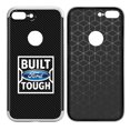 thumbnail image 2 of iPhone 7 Plus Case, Ford Built Ford Tough PC+TPU Shockproof Black Carbon Fiber Textures Cell Phone Case, 2 of 5