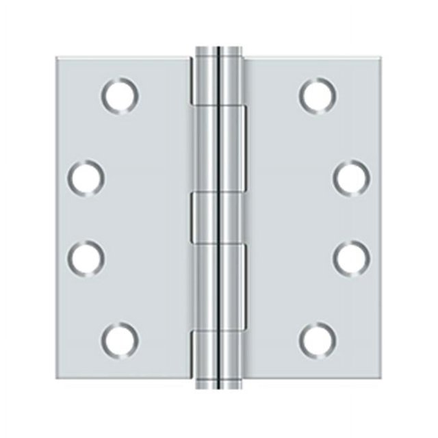 Deltana S44HD26 Charnière Chromée Polie&44; 4 x 4 Po.