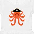thumbnail image 4 of Inktastic Pirate Octopus Kids Funny Girls Toddler Dress, 4 of 5