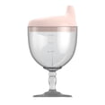 thumbnail image 1 of Baby Goblet No Spill Baby Sippy Cup Copa Vino para Baby Kid Party (rosa), 1 of 9