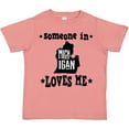 thumbnail image 3 of Inktastic Michigan Travel Gift Someone Loves Me Boys or Girls Toddler T-Shirt, 3 of 5